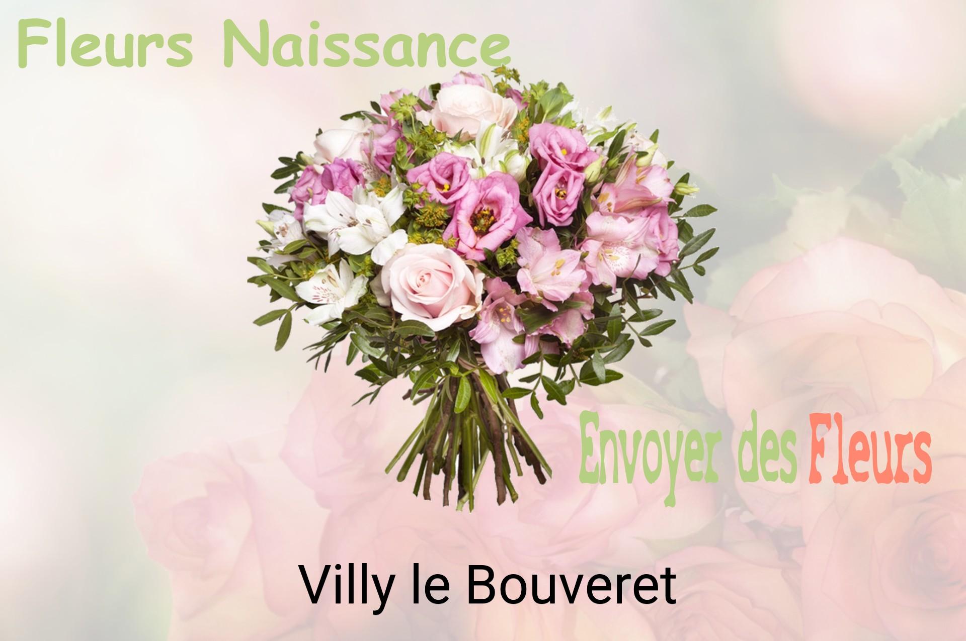 Bouquet de fleurs de naissance livré à Villy-le-Bouveret